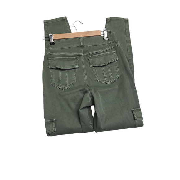 Spanx Stretch Twill Ankle cargo skinny Cargo Jeans Size medium - Picture 4 of 5